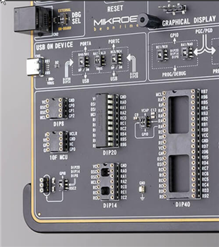 Mikroe MIKROE-3614 EasyPIC v8开发板